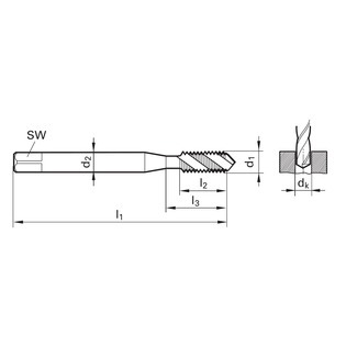 5722 - hss-e pm revêtu tin usage universel